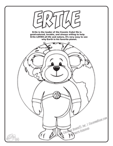 Cosmic Cubs Save The Universe Coloring & Activity Book